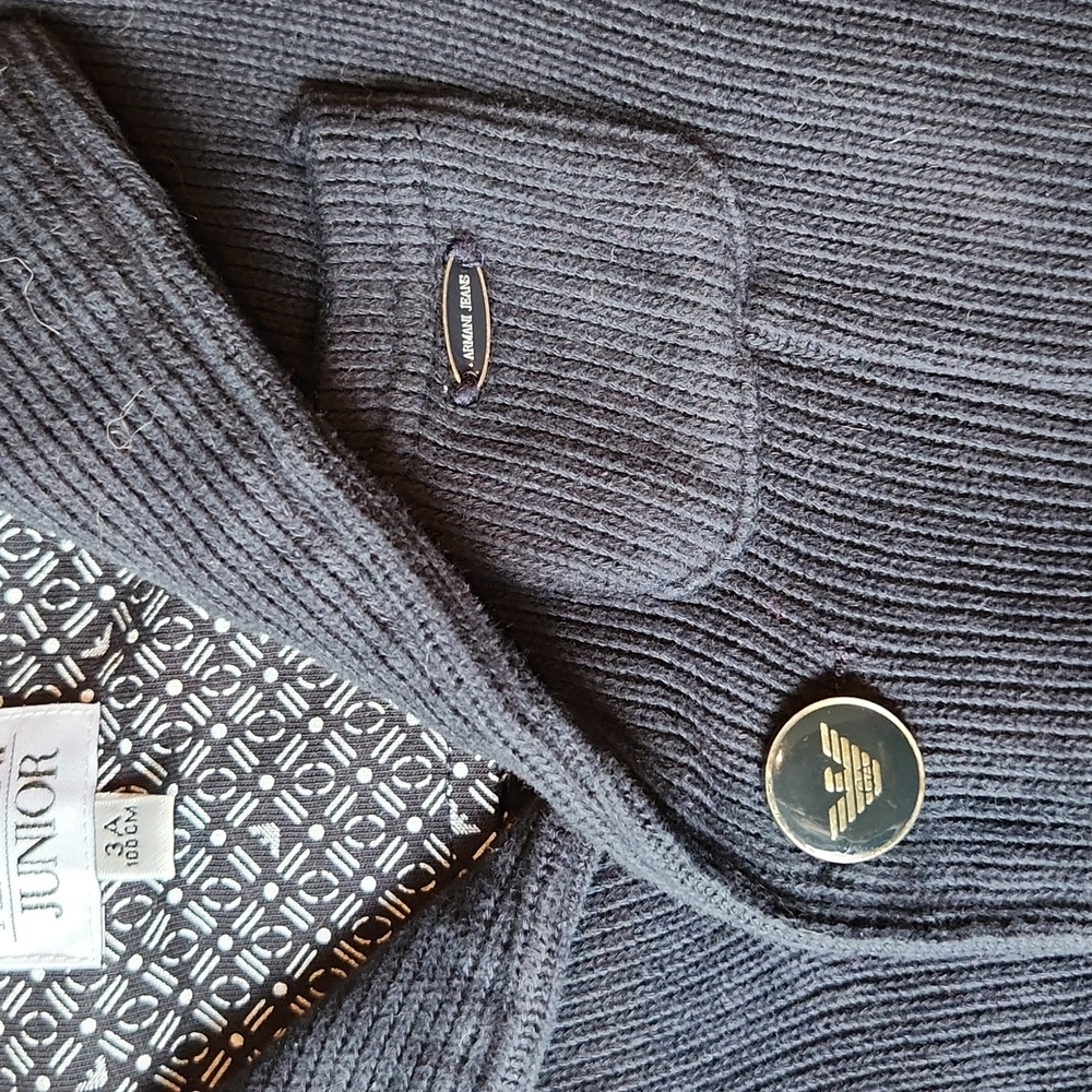 Armani | Navy Sport Jacket - Picture 6 of 9